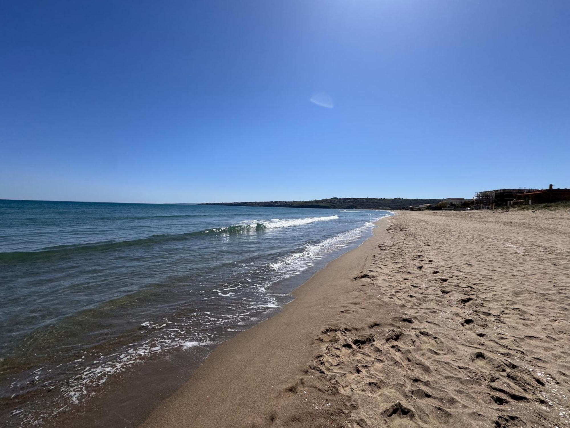 Paradiso Fronte Mare Villa Agnone Bagni Exterior foto